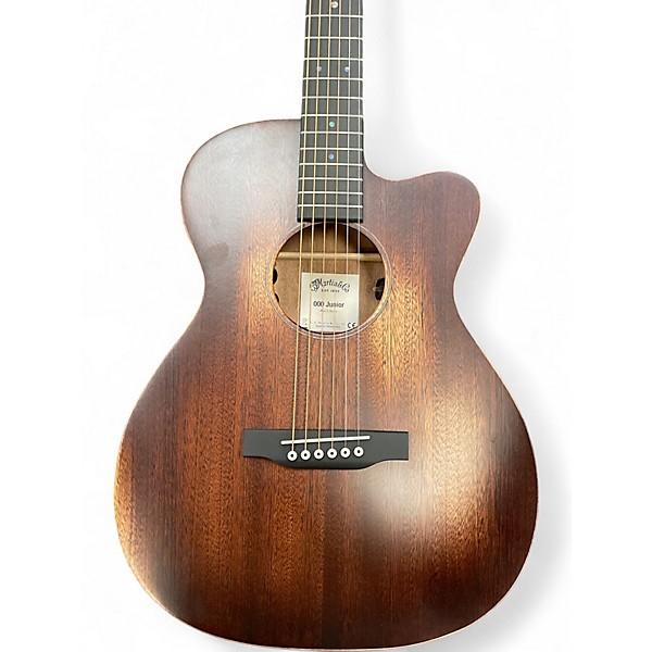 Used Martin 000 JUNIOR Natural Acoustic Electric Guitar