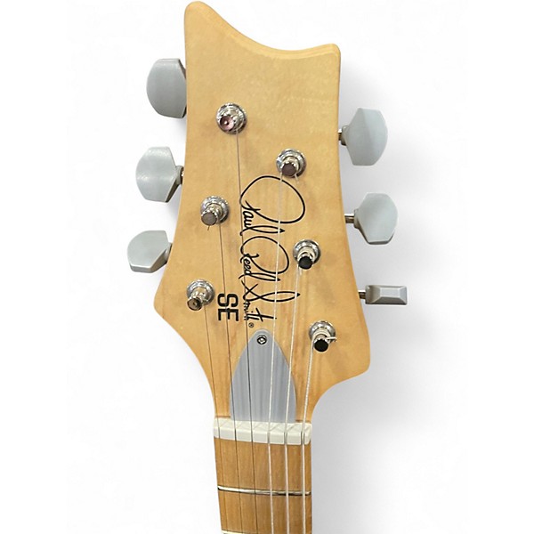 Used PRS SE Silver Sky John Mayer Left Handed Moon White Electric Guitar