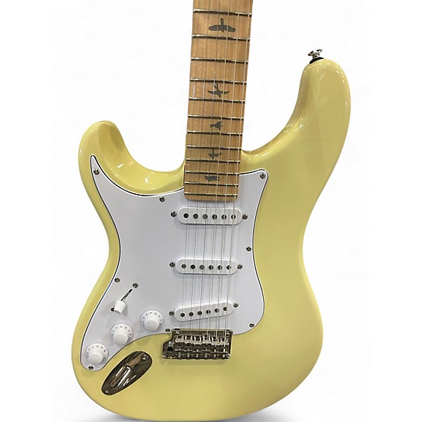 Used PRS SE Silver Sky John Mayer Left Handed Moon White Electric Guitar