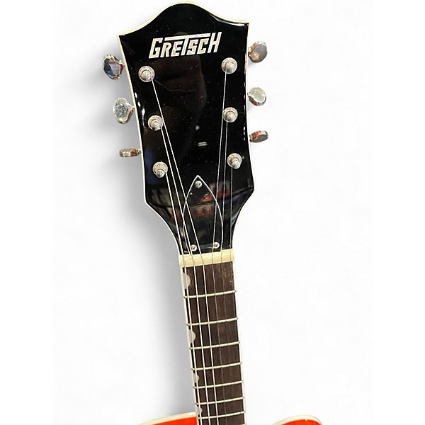 Used Gretsch Guitars G5427T Orange Hollow Body Electric Guitar