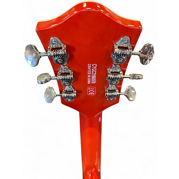 Used Gretsch Guitars G5427T Orange Hollow Body Electric Guitar