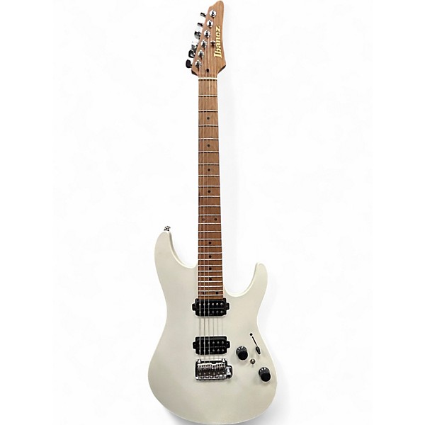 Used Ibanez AZ2402 Pearl White Solid Body Electric Guitar