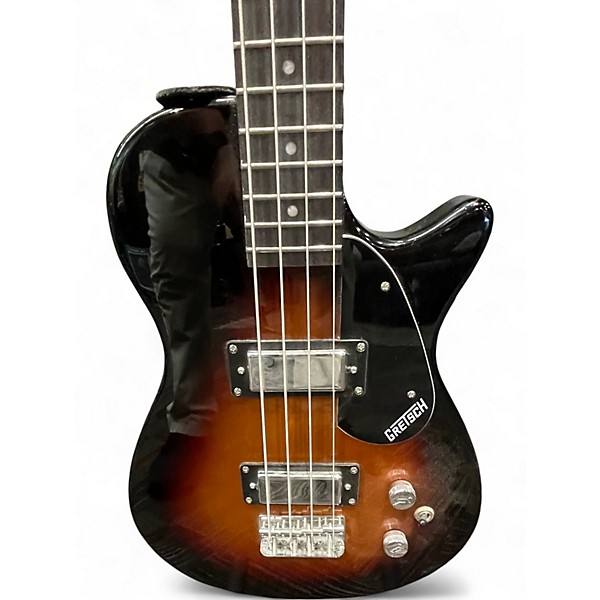 Used 2021 Gretsch Guitars ELECTROMATIC BASS 2 Tone Sunburst Electric Bass Guitar