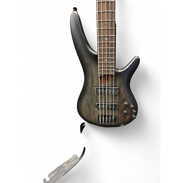 Used 2021 Ibanez SR 605 Brown Electric Bass Guitar