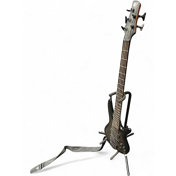 Used 2021 Ibanez SR 605 Brown Electric Bass Guitar