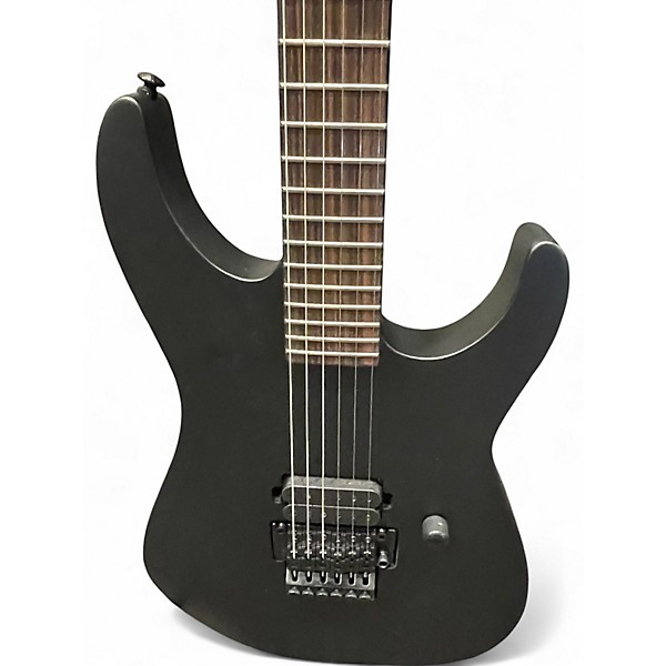 Used 2019 ESP LTD Black Metal BLACK Solid Body Electric Guitar