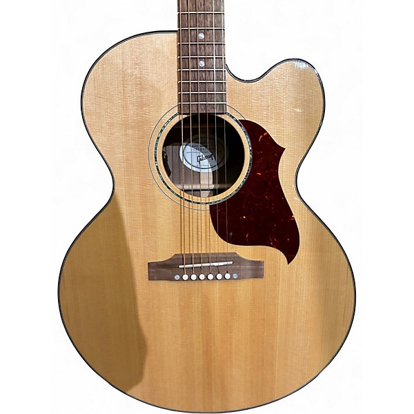 Used 2021 Gibson J185EC Modern Walnut Antique Natural Acoustic Electric Guitar