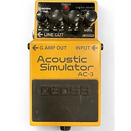 Used BOSS AC3 Acoustic Simulator Effect Pedal