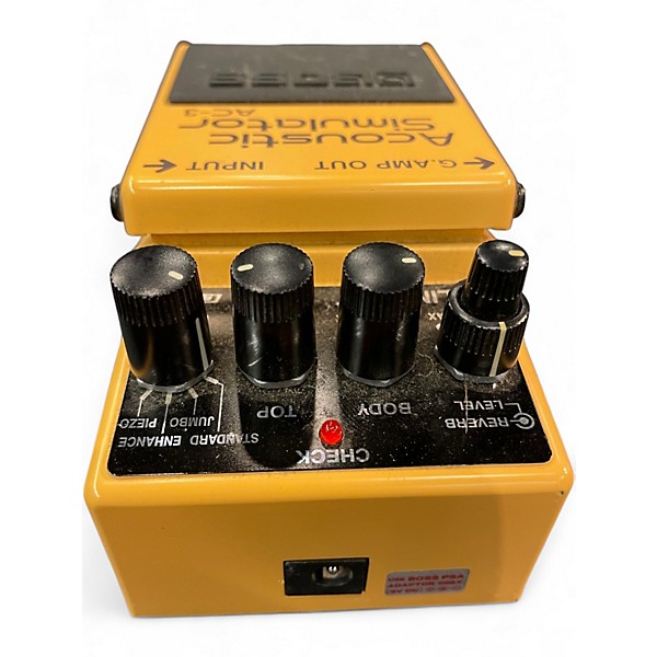Used BOSS AC3 Acoustic Simulator Effect Pedal