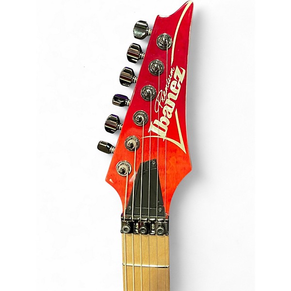 Used Ibanez RG6PCMLTD Sunset Red Gradiation Solid Body Electric Guitar
