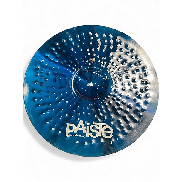 Used Paiste 22in STEWART COPELAND SIGNATURE BLUE BELL RIDE Cymbal