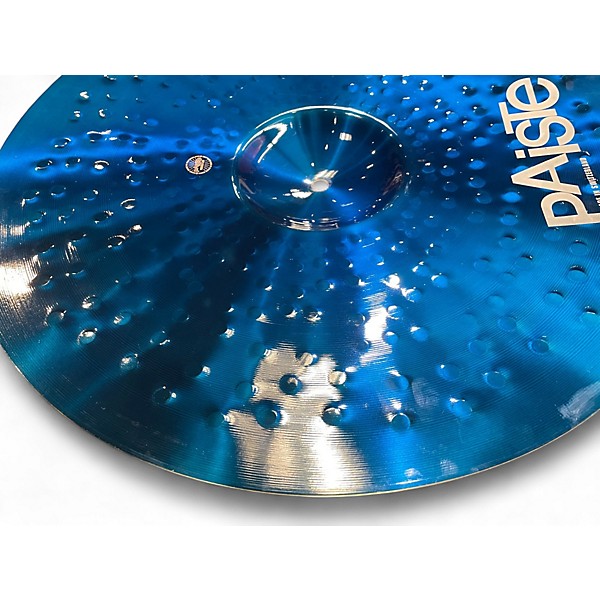 Used Paiste 22in STEWART COPELAND SIGNATURE BLUE BELL RIDE Cymbal