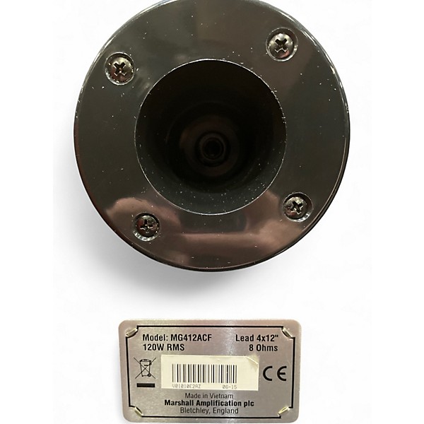 Used Marshall MG412ACF 4x12 Slant Guitar Cabinet