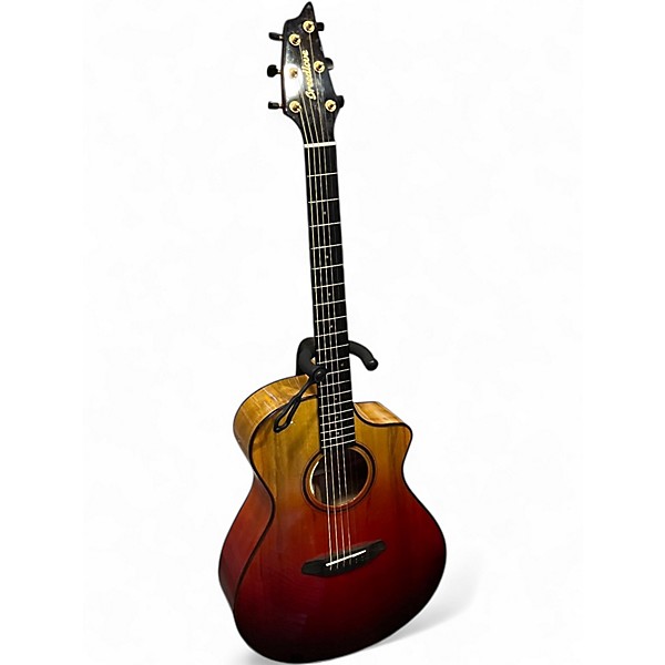 Used 2023 Breedlove Oregon Concert CE TEQUILA SUNRISE Acoustic Electric Guitar