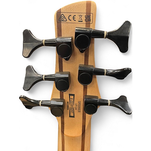 Used Ibanez SR306EB Black Electric Bass Guitar