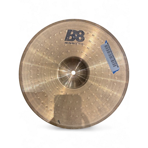 Used SABIAN 13in B8 Hi Hat Pair Cymbal