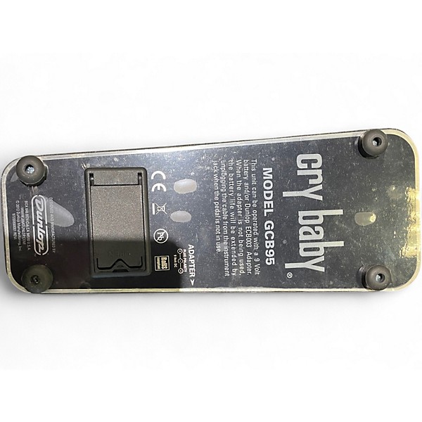 Used Dunlop GCB95 Original Crybaby Wah Effect Pedal