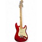 Used Squier Standard Stratocaster Candy Apple Red Metallic Solid Body Electric Guitar