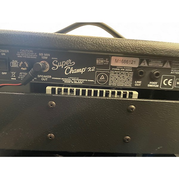 Used Fender Super Champ X2 15W Tube Guitar Combo Amp