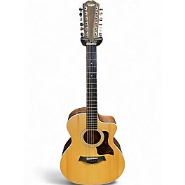 Used Taylor 254ce Natural 12 String Acoustic Electric Guitar