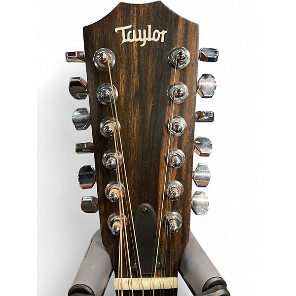 Used Taylor 254ce Natural 12 String Acoustic Electric Guitar