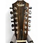Used Taylor 254ce Natural 12 String Acoustic Electric Guitar