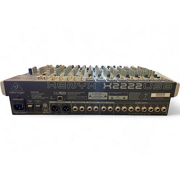 Used Behringer Xenyx X2222USB Unpowered Mixer