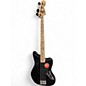 Used Squier Affinity Jaguar Black Electric Bass Guitar thumbnail