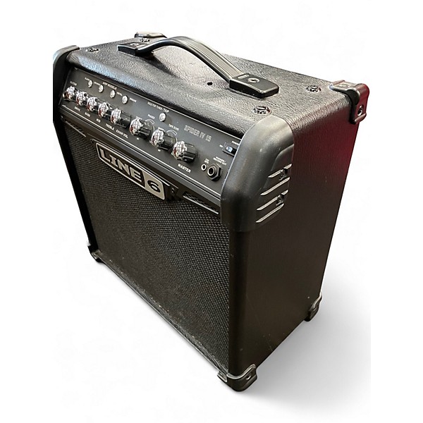Used Line 6 Spider IV 15W 1X8 Guitar Combo Amp