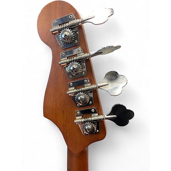 Used Fender Kingman 4-String BLACK N GOLD Acoustic Bass Guitar