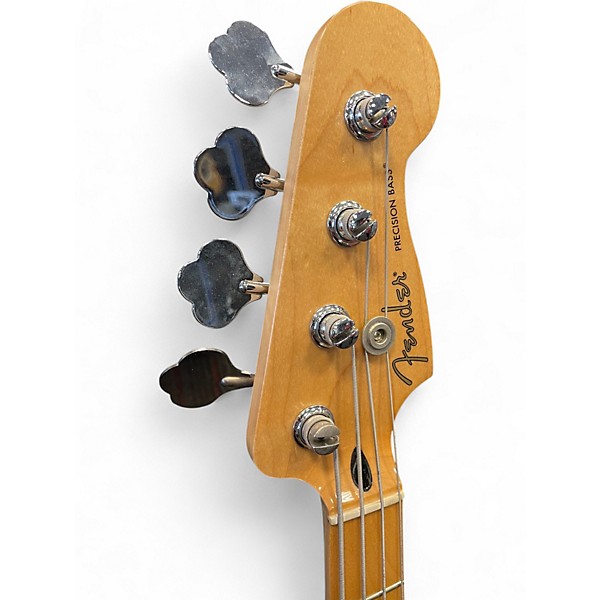 Used Fender Player Precision Bass 2 Color Sunburst Electric Bass Guitar