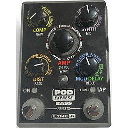 Used Line 6 POD express bass Effect Processor