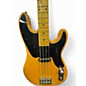 Used Dillion Tele-Bass Butterscotch Blonde Electric Bass Guitar