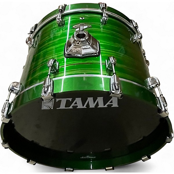 Used TAMA 4 Piece STARCLASSIC WALNUT/BIRCH SHAMROCK OYSTER Drum Kit