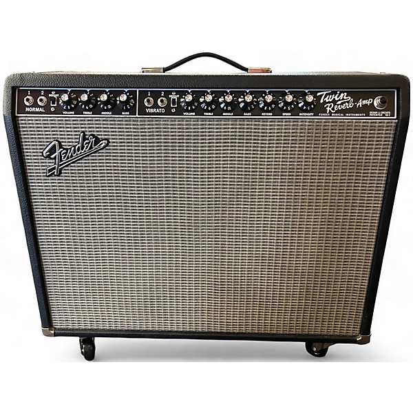 Used Fender Twin Reverb 2x12 Tube Guitar Combo Amp