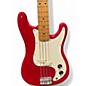 Used Fender Bullet Bass Deluxe Red Electric Bass Guitar