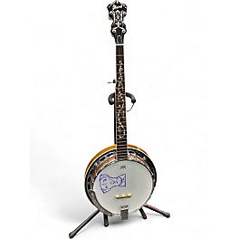 Used 2017 Ibanez B200 5 String Natural Banjo