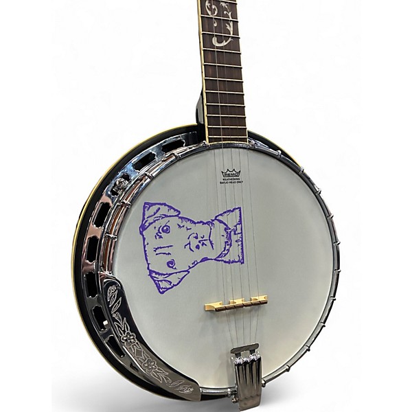 Used 2017 Ibanez B200 5 String Natural Banjo