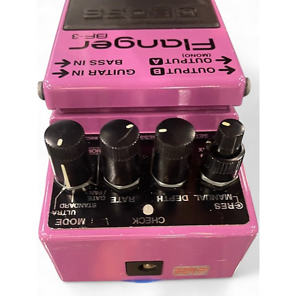 Used BOSS BF3 Flanger Effect Pedal