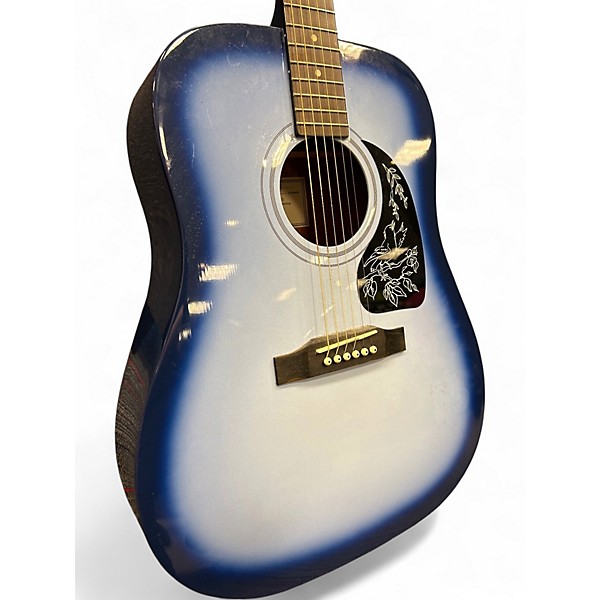 Used Epiphone STARLING Blue Burst Acoustic Guitar