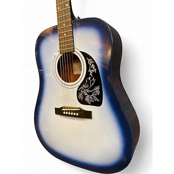 Used Epiphone STARLING Blue Burst Acoustic Guitar