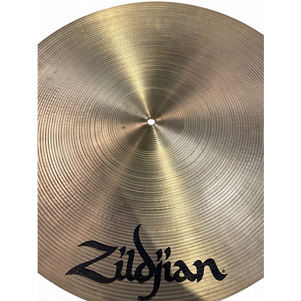 Used Zildjian 20in A FLAT TOP RIDE Cymbal