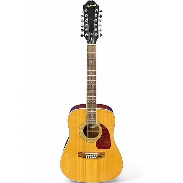 Used Epiphone DR212 Natural 12 String Acoustic Guitar