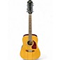 Used Epiphone DR212 Natural 12 String Acoustic Guitar