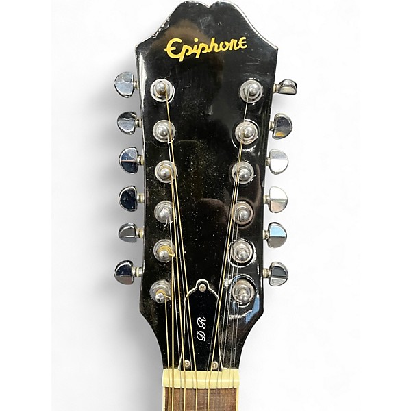Used Epiphone DR212 Natural 12 String Acoustic Guitar