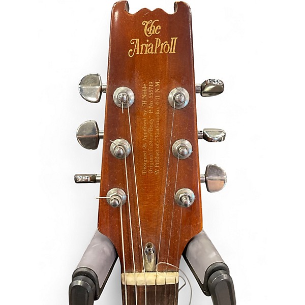 Used Aria Pro Ii PR-R80 Tobacco Burst Solid Body Electric Guitar