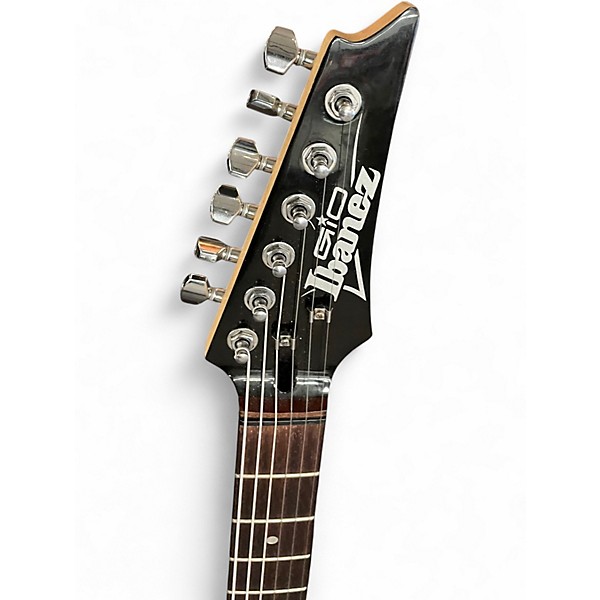 Used Ibanez GRX70QA Trans Blue Solid Body Electric Guitar