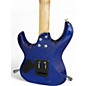 Used Ibanez GRX70QA Trans Blue Solid Body Electric Guitar