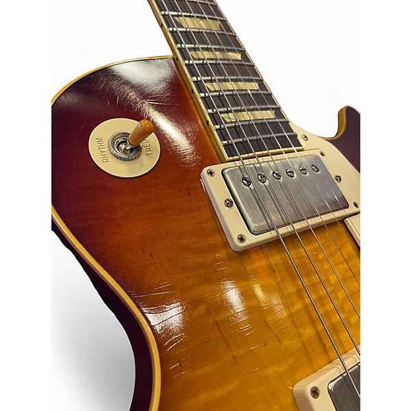 Used Gibson LES PAUL CUSTOM R9 HISTORIC MAKEOVER DELUXE ICED TEA BURST Solid Body Electric Guitar