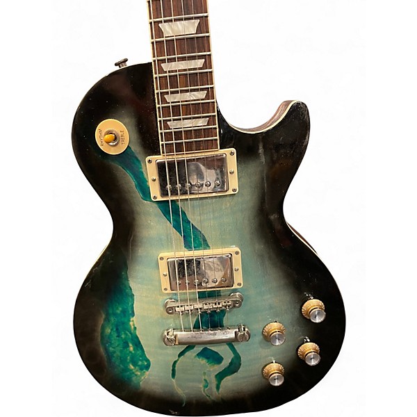 Used Gibson Les Paul Standard Custom Resin - Green Solid Body Electric Guitar
